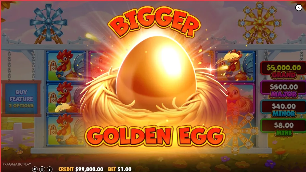 Tampilan layar permainan slot Better Barn House Bonanza pada perangkat seluler